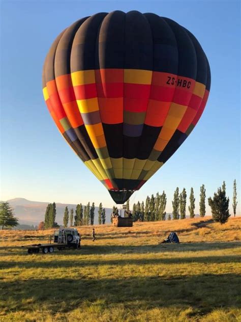 hot air ballooning in clarens south africa